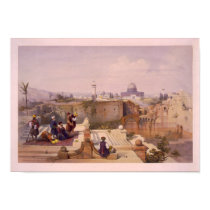 Mosque of Omar, showing the site of the temple posters