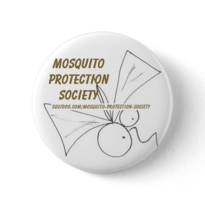 Mosquito Protection Society Pin by spoonfulsofdoodles