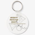 Mosquito Protection Society keychains by spoonfulsofdoodles Mosquito Protection Society keychains