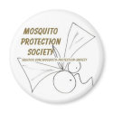 Mosquito Protection Society magnets by spoonfulsofdoodles Mosquito Protection Society magnets