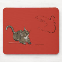 Mosquitos de cogida Mousepad Alfombrilla De Ratón