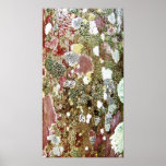 Moss Abstract posters