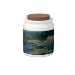 Moss Aglow On Water Candy Jar