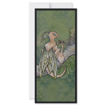 Moss fairy giant bookmarks rack cards by thedancingemu Moss fairy giant bookmarks rack cards