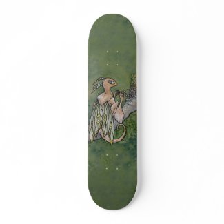 Moss fairy skateboard skateboard
