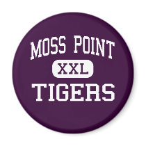 Moss Point - Tigers - High - Moss Point magnets