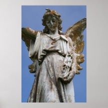 Mossy Angel Poster