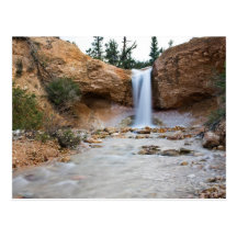 Mossy Cave Waterfall Post Card