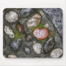 Mossy Heart mousepads