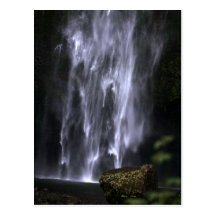 Mossy Rock at Multnomah Falls Post Card