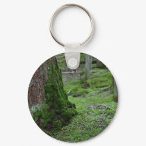 Mossy Trees Forests Woods keychains