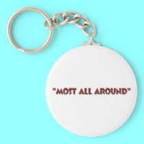 "Most All Around" keychains by Artists4God "Most All Around" keychains