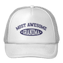 Most Awesome Grandma Trucker Hats
