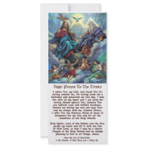 Most Holy Trinity Night Prayer Rack Card Template