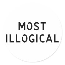 Most Illogical Sticker