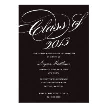 MOST LIKELY TO SUCCEED | GRADUATION INVITATION
