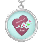 Most Loved Aunt! Necklaces
