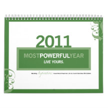 Most Powerful "Year" 2011 Calendar