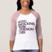 Ladies 3/4 Sleeve Raglan (Fitted)