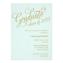 MOST TALKATIVE | GRADUATION INVITATION