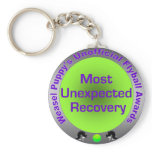 Most Unexpected Recovery Flyball Award Keychain