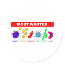 Most Wanted stickers