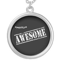 Mostly Awesome  necklace necklaces