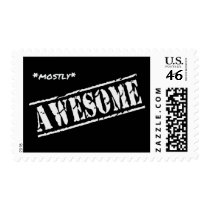 Mostly Awesome  postage stamps stamps