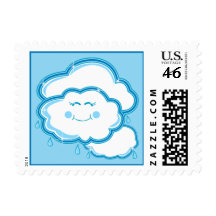Mostly Cloudy Postage