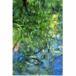 Mostly green reflections cut out