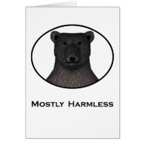 Mostly Harmless Card by BearOnTheMountain Mostly Harmless Card