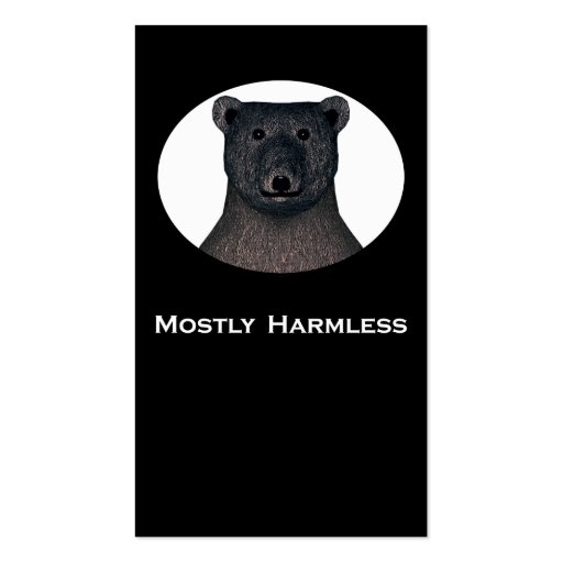 Mostly Harmless Trick card / Business Cards (front side)