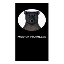 Mostly Harmless Trick card / Business Cards