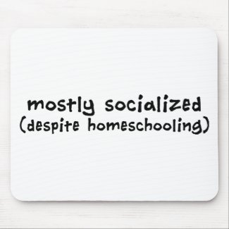 Mostly Socialized mousepad