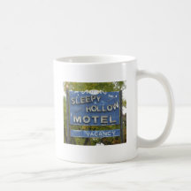 Motel hueco soñoliento, Niagara Falls, NY Taza
