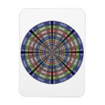 Moth Big RGB Round Rectangular Magnet