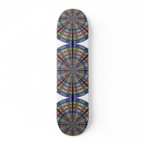 Moth Big RGB Round Transparent Custom Skateboard