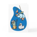Moth & Ethan Nativity Card by andrewchandler Moth & Ethan Nativity Card