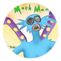 Moth Man Sticker