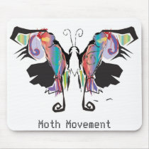 Moth Movement mousepads