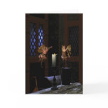 Moth to a flame, greeting card
