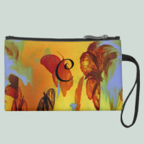Moth To The Flame Abstract Mini Clutch bagettes bags