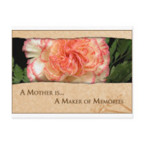 Mother A Maker Of Memories postcards