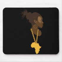 Mother Africa Mouse Pad