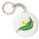 Mother Alien lounging Keychains