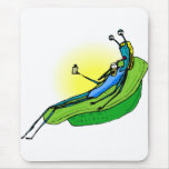 Mother Alien lounging Mouse Pads