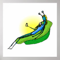Mother Alien lounging Posters