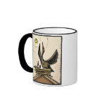 Mother and Baby Birds Mug