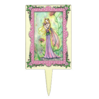Tier Flower cake topper Fairies Stand brisbane 3 Picture fairy Cake Tier Flower cake topper Fairies Stand brisbane 3 Picture fairy Cake