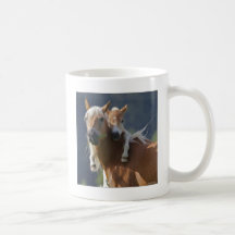 Mother and Baby Horse Coffee Mugs